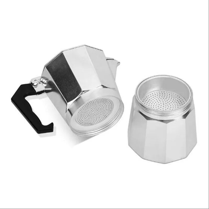 Cafetera italiana diseño clásico máquina café personalizada aluminio Moka  expres - AliExpress