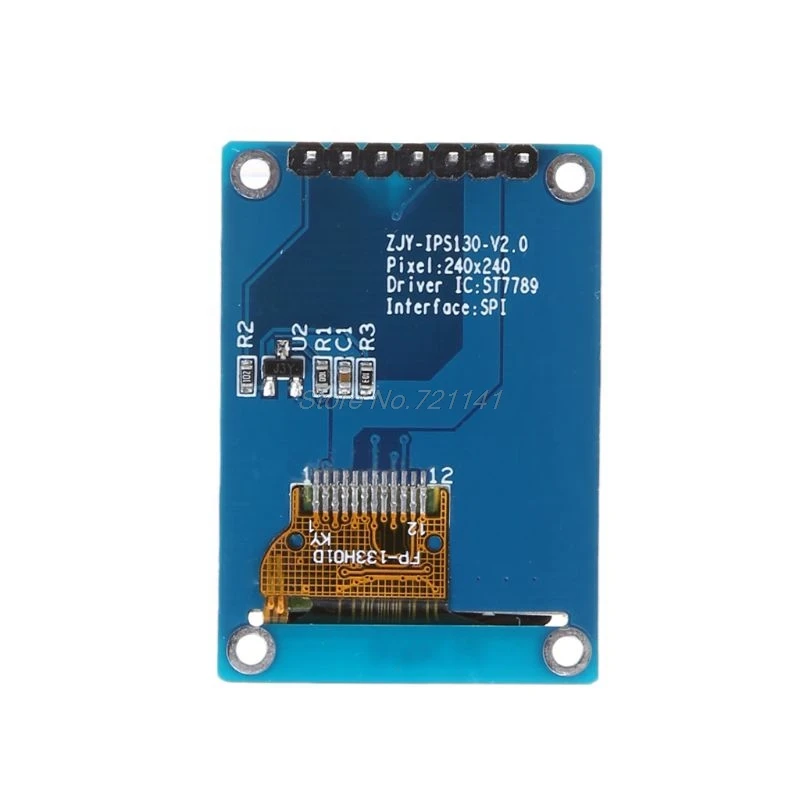 1," ips жидкокристаллический Дисплей TFT HD Экран дисплея 240*240 SPI Serial RGB Экран доска; Прямая поставка