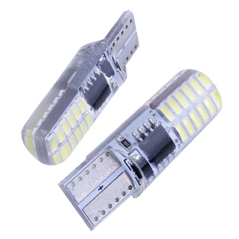 10PCS W5W T10 ��Ʈ�κ� �÷��� LED �Ǹ��� �� �� 194 168 3014 24SMD ��Ʈ�κ� �÷��� �� ���� �۵� ��� �ڵ��� ���� 12V 24V