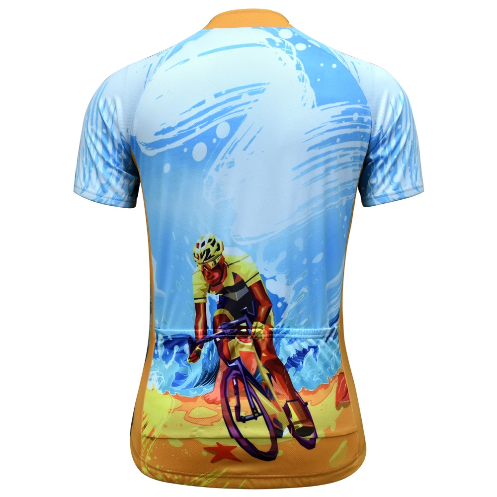 Велоспорт Джерси Мужская MTB футболка для езды на велосипеде Maillot Ciclismo с коротким рукавом Pro Team велосипедная одежда Велоспорт Jeso Велоспорт