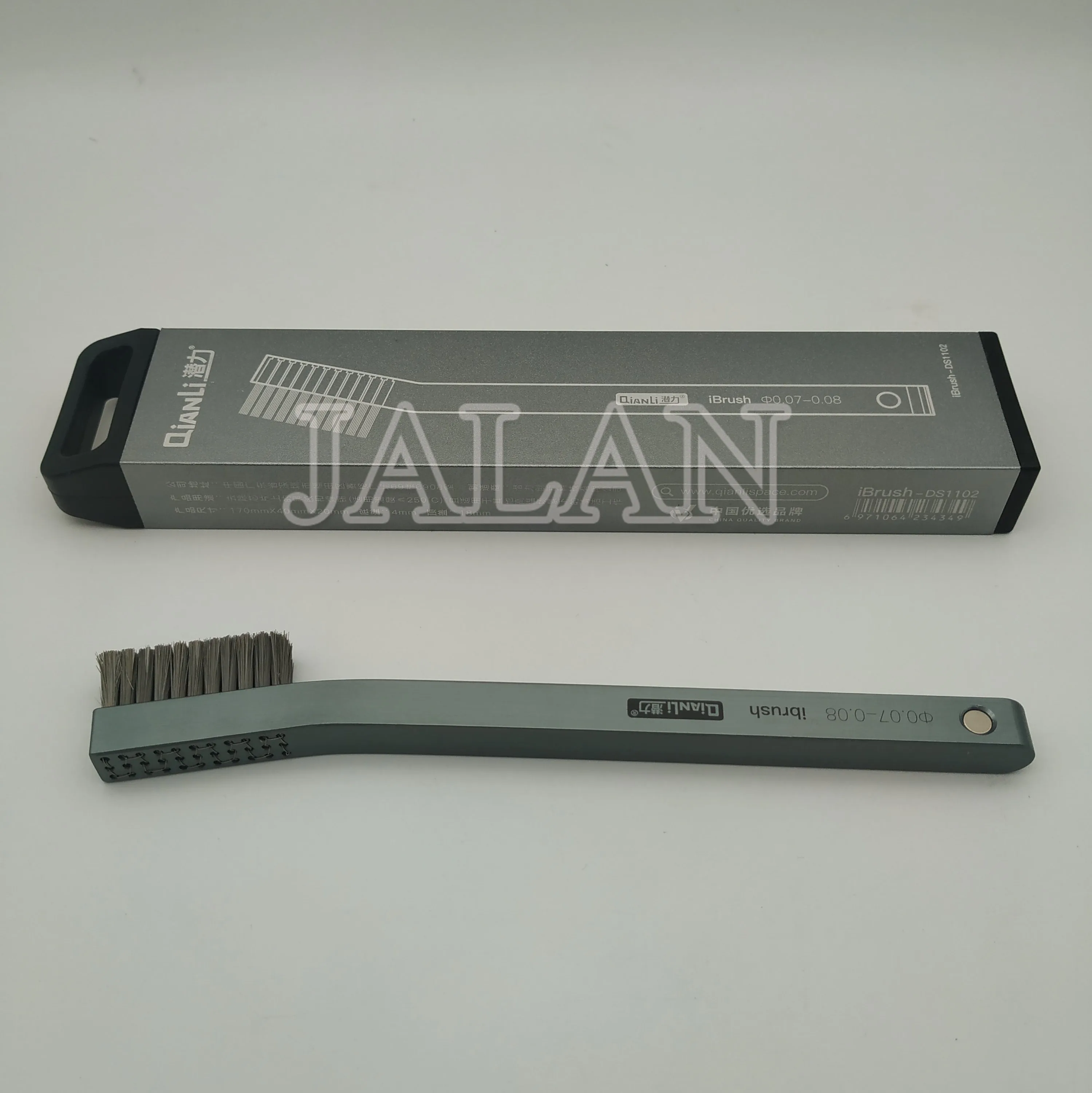 Cepillo de acero meticuloso Qianli iBrush DS1102 para iPhone A8 A9 A10 A11 CPU NAND HDD IC Herramie