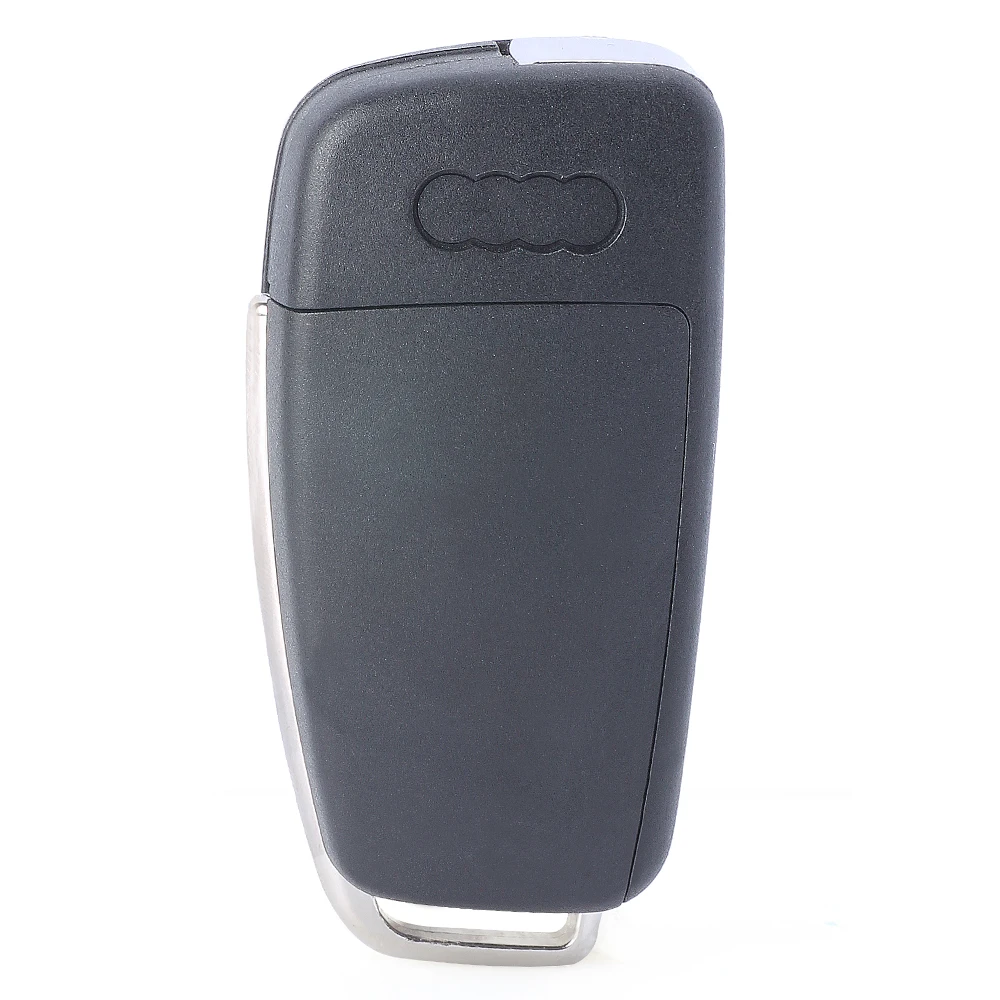 KEYECU FLIP REMOTE CONTROL CAR KEY WITH 3 BUTTONS 8E CHIP 315MHZ 434MHZ 868MHZ FSK - FOB FOR AUDI A6 A6L S6 Q7 2006 2007-2012