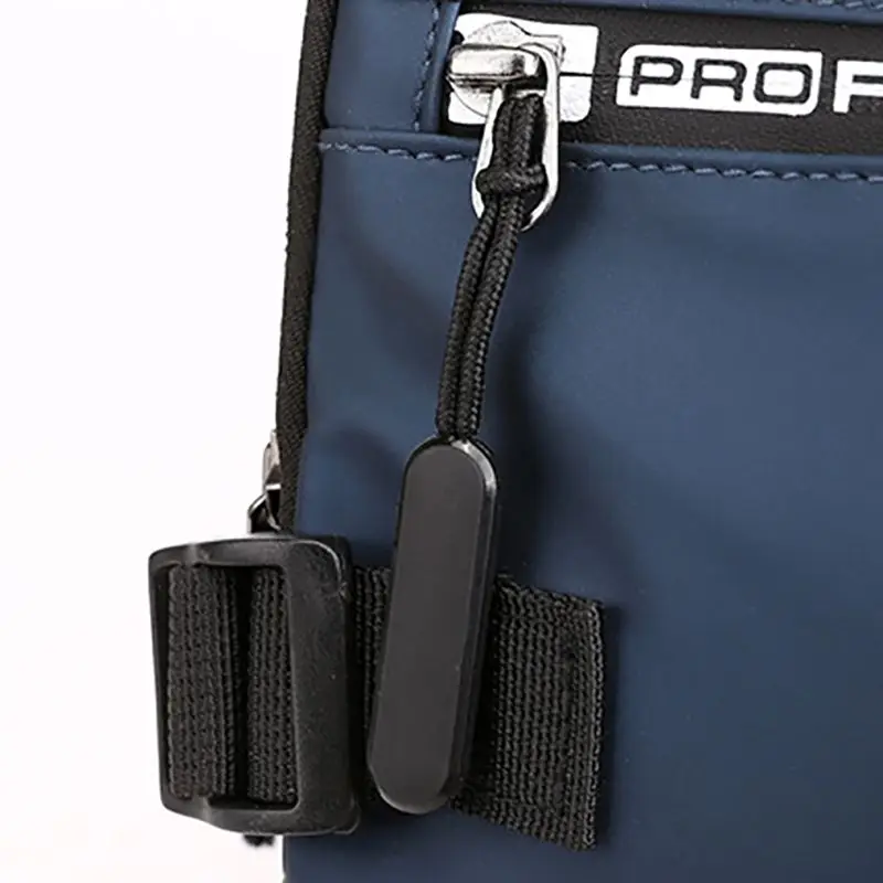 Практичная нагрудная сумка с зарядкой через Usb, прочный нейлоновый рюкзак для бега, портативная многофункциональная сумка через плечо, сумка в повседневном стиле