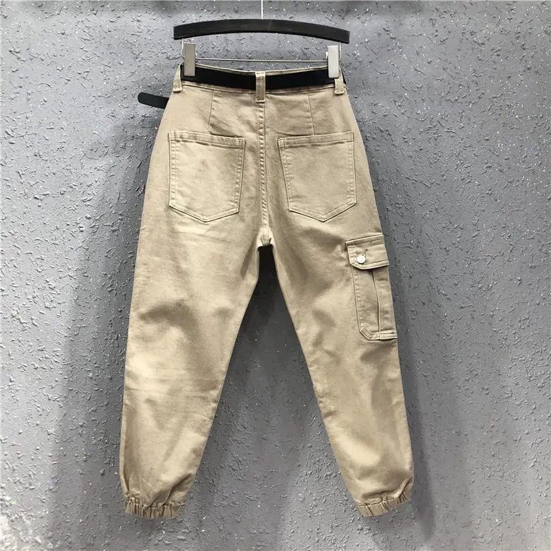 

Women's Harlan Overalls Spring Autumn Korean Loose Casual Nine-point Pants Sports Pants Sweatpants Baggies Joggers Women
