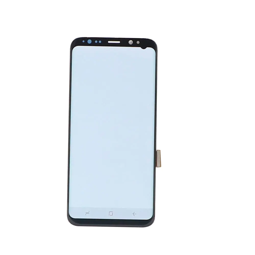 Супер AMOLED S8 с черными точками для SAMSUNG Galaxy S8 G950 G950F дисплей S8Plus G955 G955F сенсорный экран дигитайзер