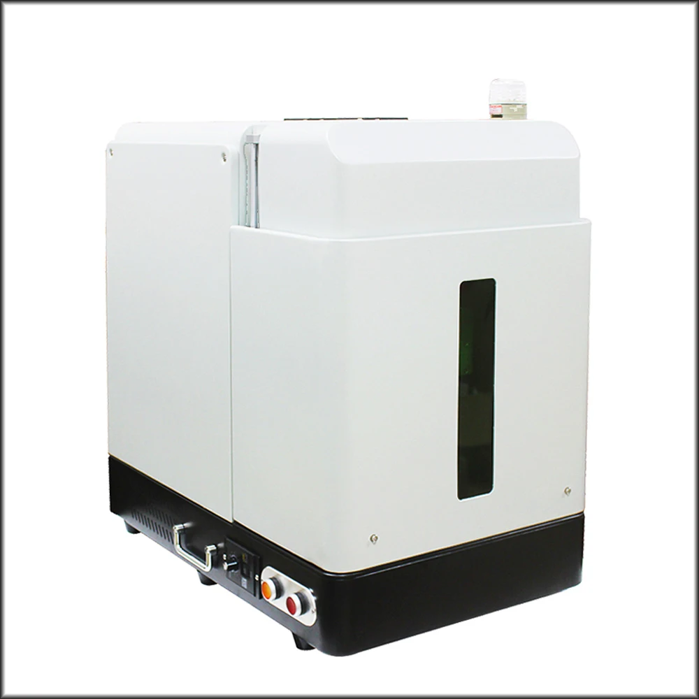 Hunst Metal Laser Marking Machine with JPT Raycus Max Source 20W 30W Foldable Mini Fiber Laser Engraver for DIY Marking Gift Hunst Metal Laser Marking Machine with JPT Raycus Max Source 20W 30W Foldable Mini Fiber Laser Engraver for DIY Marking Gift