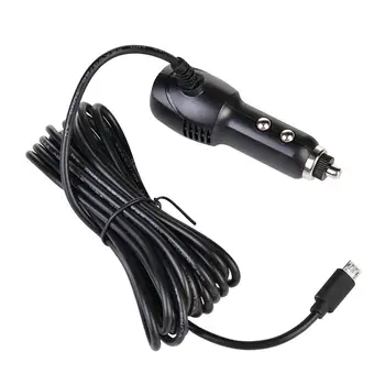 

3.5m 5V 2A Car Charger Dual USB Port Micro/Mini USB Cable for Dash Cam Driving Recorder Rear-view Mirror Recording DVR New