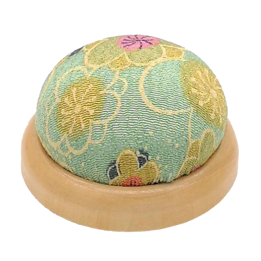 Wood Bottom Base Needle Pin Cushion Pillow Holder Sewing Craft Stitch Needlework Cloth pin Holder Needlework DIY Craft