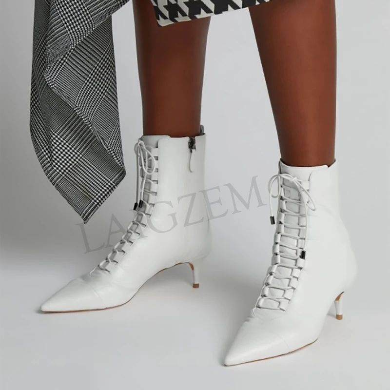 white_pointy_toe_kitten_heel_boots_lace_up_ankle_booties_with_zipper_2_