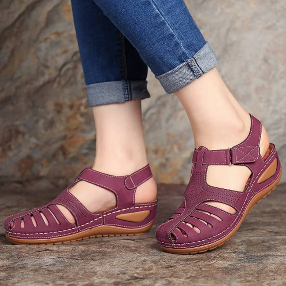 

DORATASIA Hot Sale Girl Daily Comfort Gladiator Sandals Plus Szie 46 Sewing Sandals Women 2020 Summer Light Wedges Shoes Woman