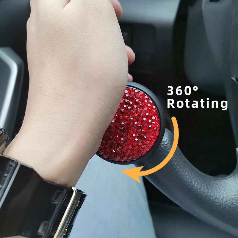

Universal Car Steering Wheel Assistant Tool Auto Spinner Knob Ball Cover for BMW for Toyota Car Wheel Cover Interior Accessories