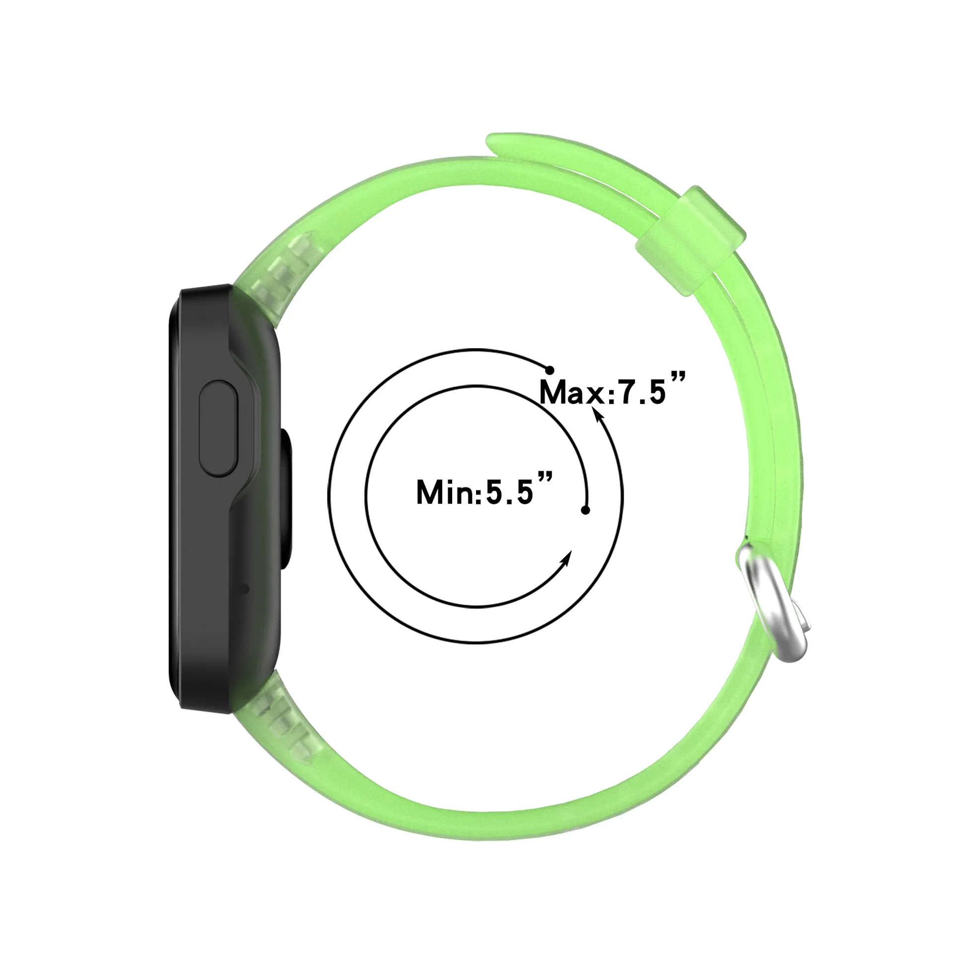 Strap For Xiaomi Mi Watch Lite Wristband Replacement Transparent Colorful Silicone Strap For Redmi Watch mi Watch Lite Strap
