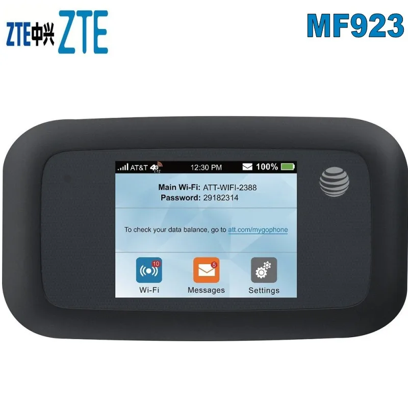 Разблокированная Мобильная точка доступа ZTE MF923 3G 4G LTE с поддержкой FDD 700/850/AWS/1900 МГц