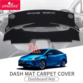 

Dash mat dashmat for Toyota PRIUS 2018 - 2019 ZVW 50 series PHV HYBRID Dashboard Mat Carpet Cover Anti-Slip Mat Accessories