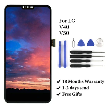 

LCD For LG V50 ThinQ LCD Display Touch Screen Digitizer Assembly without Frame Replacement For LG V40/V50 LCD