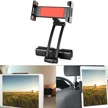 

Car Headrest Mount Phone Tablet Holder Car Backseat Seat Universal 360 Rotation Bracket B99