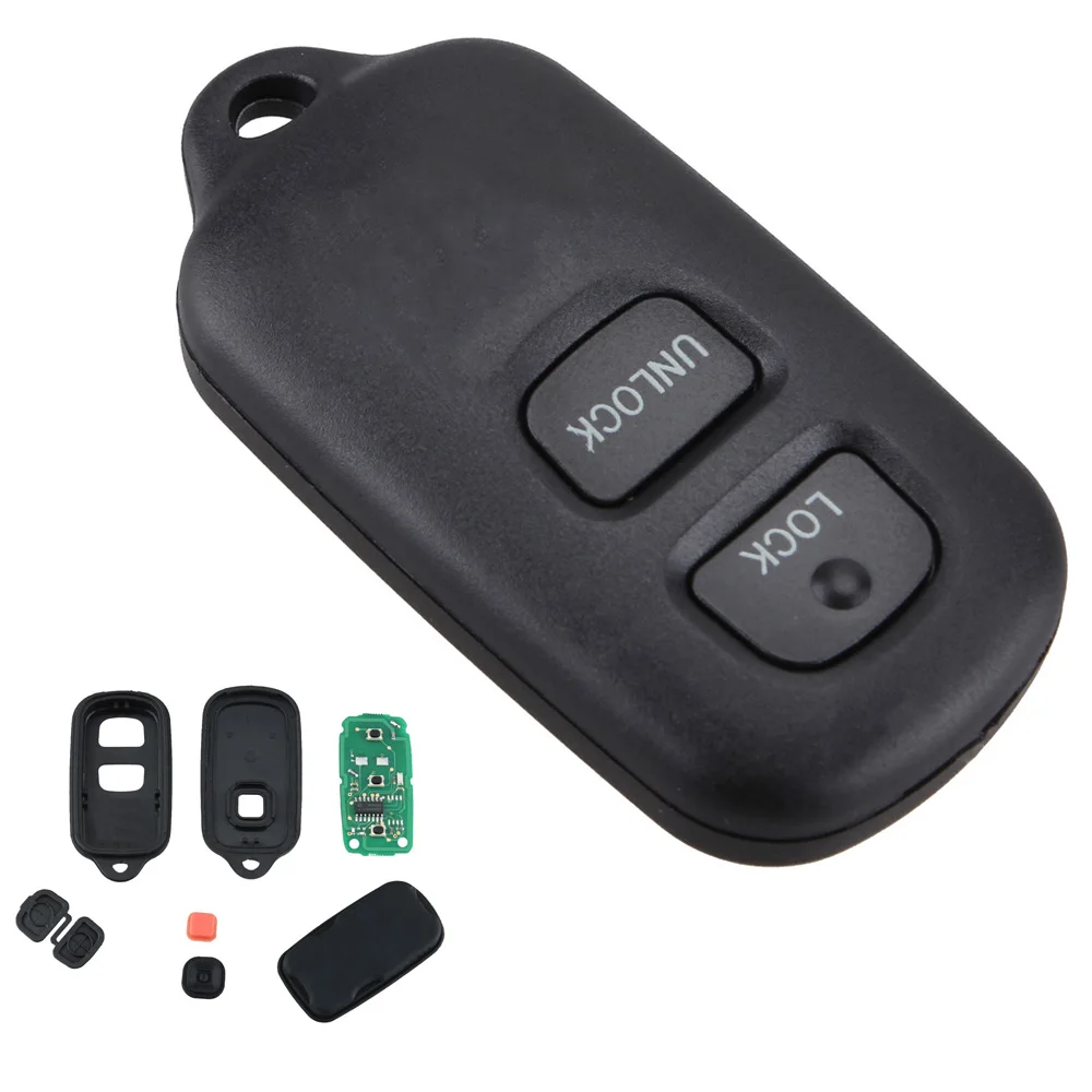 315MHZ 3 Buttons Keyless Entry Car Remote Key Fob Replacement HYQ12BBX Fit for Toyota Celica/Echo/Highlander/Tundra 2001-2007