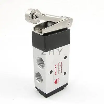 

JM-07A 25/64" PT 3 Position 5 Way Roller Lever Actuator Air Mechanical Valve