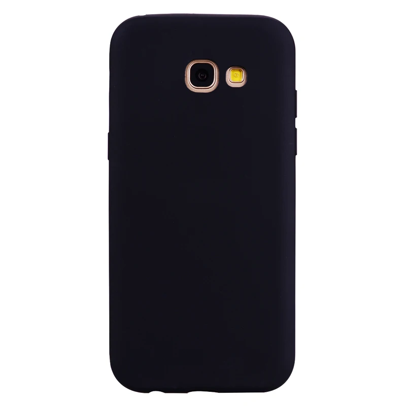 TPU-Black 3D Милый Панда Единорог кактус силиконовый чехол для телефона на Fundas samsung Galaxy J3 J5 J7 A7 A3 A5 чехол для женщин и детей - Цвет: TPU-Black