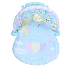 Детский игровой коврик, Детский развивающий коврик-головоломка с фортепианной клавиатурой и милым животным, детский гимнастический коврик для ползания, игрушки