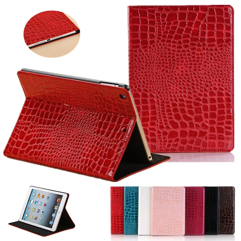 Подставка под крокодиловую кожу Флип кожаный чехол для Ipad 9,7 5-й 6-й планшет Чехлы для Ipad 5/6 Air 2 защитная оболочка