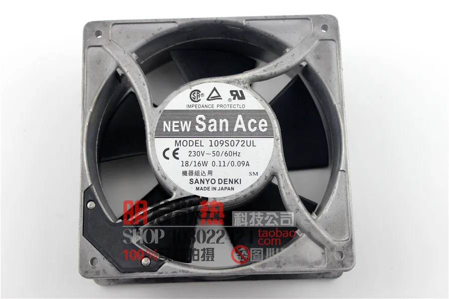 

Original authentic 109S072UL 220V 18/16W 0.11/0.09A 120*38