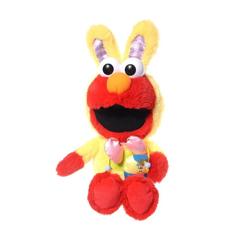 23cm Elmo " 23 см Улица Сезам пасхальное платье кролик Элмо печенье монстр плюшевые куклы плюшевые игрушки Детский подарок - Цвет: 23cm Elmo