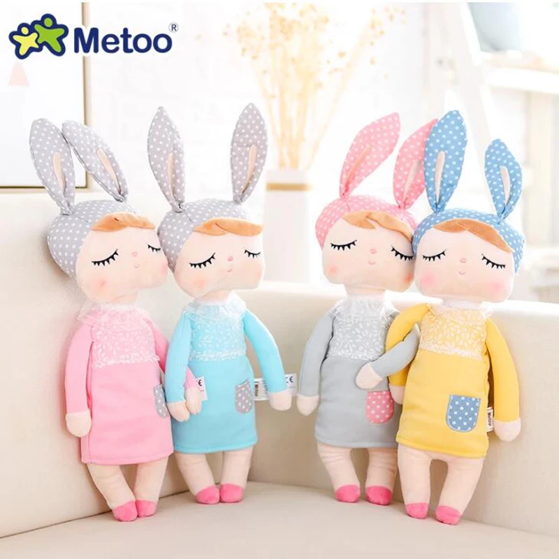 Кукла Metoo 34 см мягкие плюшевые игрушки для девочек милый кролик красивая Анжела