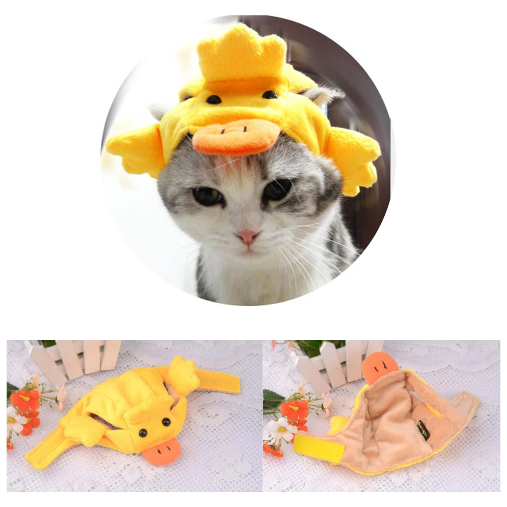 Головной убор для домашних собак, кошек, маскарадный костюм, милые Мультяшные животные в форме шляпы, креативное украшение для Хэллоуина, вечерние повязки на голову - Цвет: 4