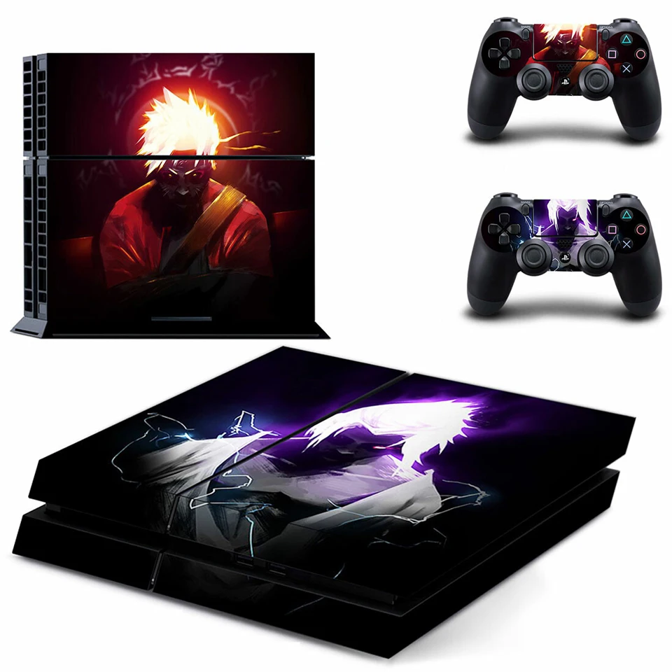 Героя аниме Наруто боруто PS4 кожи Стикеры наклейка для Sony Игровые приставки 4