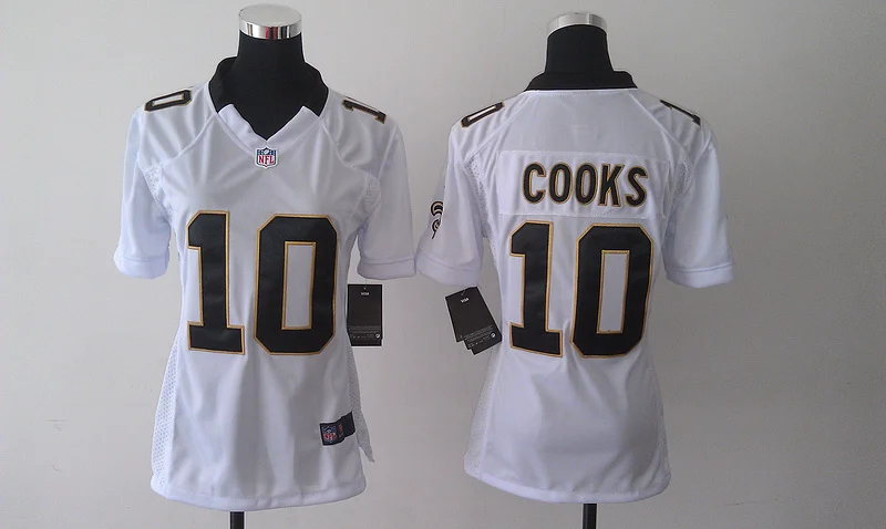 Фиолетовый Женский Орлеан s,#9 Drew Brees 10# Brandin Cooks#28 Spiller Jersey - Цвет: Фиолетовый