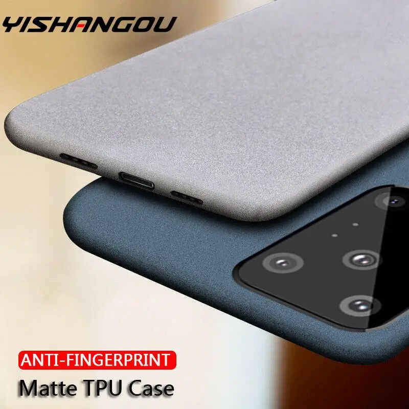 Роскошный Ультратонкий матовый чехол для Samsung S20 FE Note 20 Ultra S21 A50 A71 A51 S10 S9 Plus тонкий