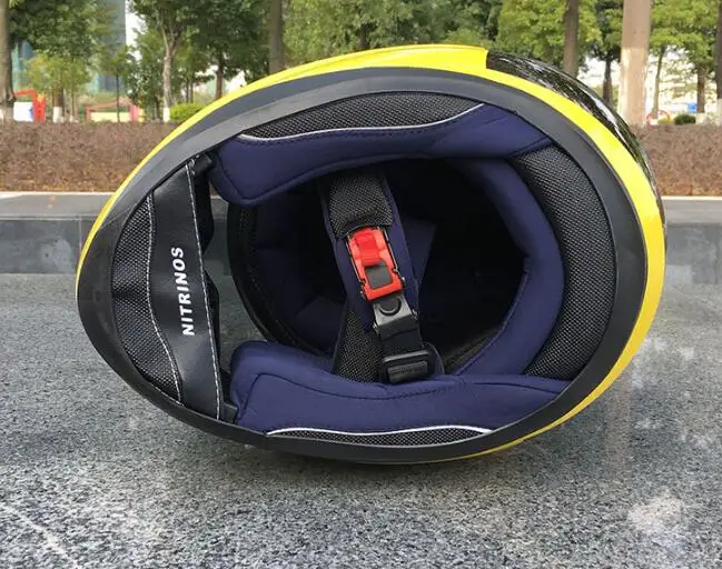 Новый мотоциклетный шлем NITRINOS с кошачьими ушками четырехсезонный быстрая