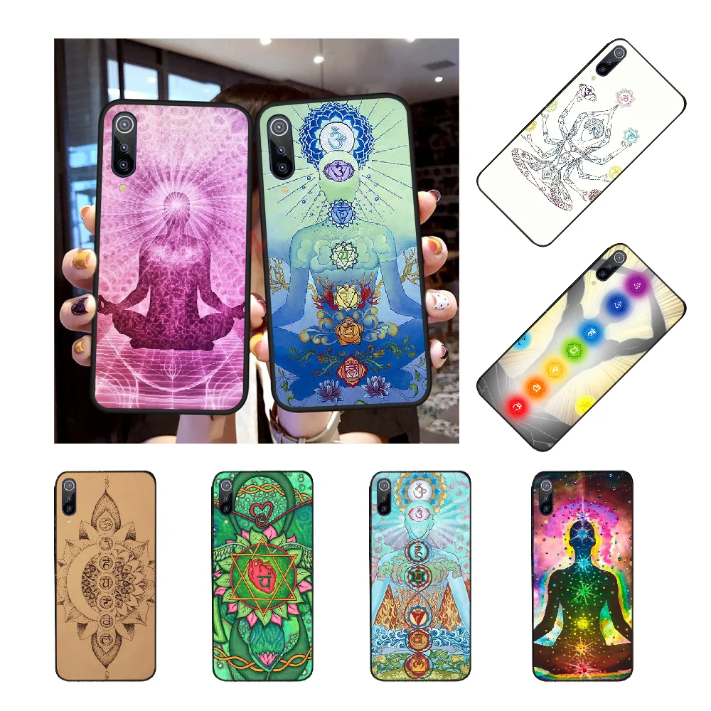 NBDRUICAI Мандала чакра настаивать Йога DIY Роскошный чехол для телефона Redmi Note 8 8A 7 6 6A 5
