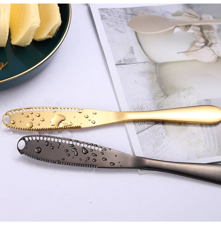 Нержавеющая сталь нож для масла и сыра десертное варенье разбрасыватель удобрений крем Ножи s утварь, столовые приборы кондитерского инструмента для завтрака тоста инструмент