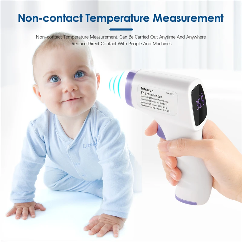 

Digital Non-Contact IR Infrared Thermometer Temperature Measurement Home Contact Type Temperature Tool Adult Kids Thermometer