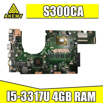 

S300CA For Asus S300CA VivoBook S300CA Laptop motherboard S300CA mainboard I5-3317U REV2.1 4G RAM new motherboard