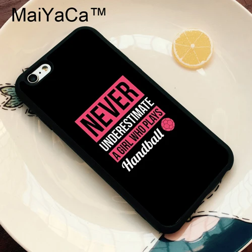 6119 MaiYaCa гандбол Спорт ТПУ чехол для iPhone 11 Pro MAX X XR XS MAX 6 6s 7 8 Plus 5S задняя крышка Coque - Цвет: 6119