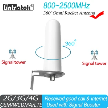 

Lintratek Omni Antenna Outdoor for 800MHz 2500MHz 2G 3G 4G GSM repeater cellular amplifier Internet Mobile Signal Booster
