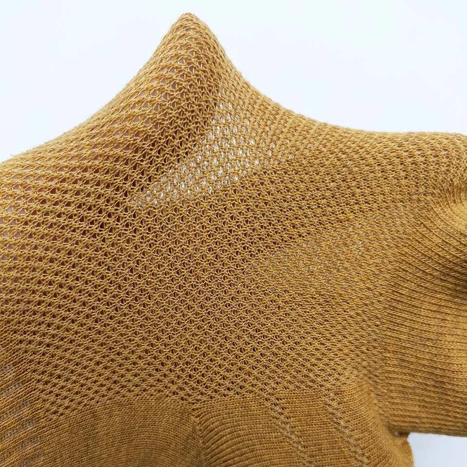 5 Pack Men Cotton Socks Mesh Breathable Short Casual Socks Summer Sports Socks Absorb Sweat Ankle Socks Set