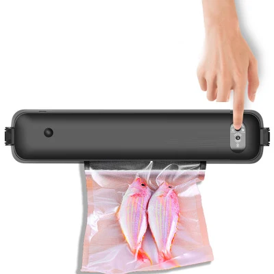 Vacuum Sealer Machine Automatic Food Sealer Machine with 15 Sealing Bags for Food Preservation QJS Shop