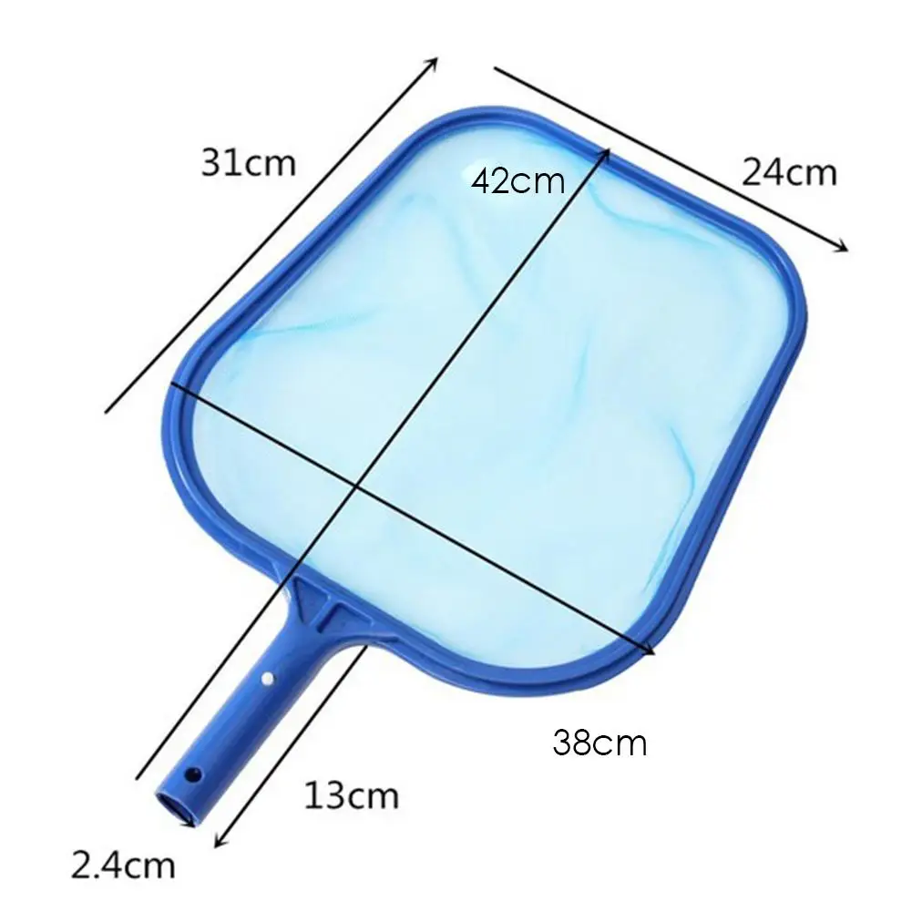 Swimming Pool Skimmer Pool Skimmer Net Fish Pond Skimmer Net Swimming Leaf Skimmer Mesh Frame Net for Cleaning Swimming Pool Water Garbage Accessory