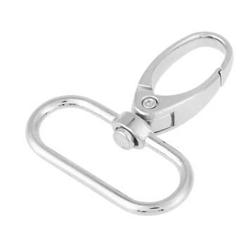 

20Pcs Zinc Alloy Bag Clasps Swivel Trigger Clips Keychain Key Ring Hooks Clasp Snap Hook Key Chain Ring Lanyard Craft Bag Parts