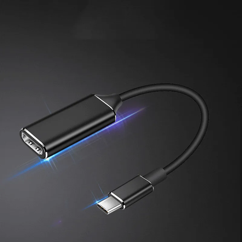 Type-C to HD TV Adapter USB 3.1 4K Converter Male Female For PC Laptop Tablet Mobile Phone Type-c To HDTV |