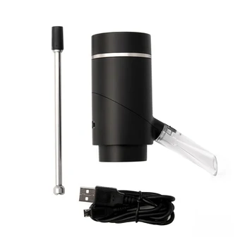 

ABS Tools Instant USB Rechargeable Drinking Decanter Electric Wine Aerator Bar Pourer Portable Smart Automatic Dispenser Kitchen