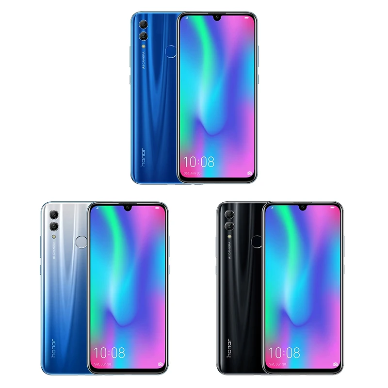 Смартфон Honor 10 Lite с глобальной версией 3 ГБ 64 Android 9 0 четыре ядра 6 21 дюйма камера 24