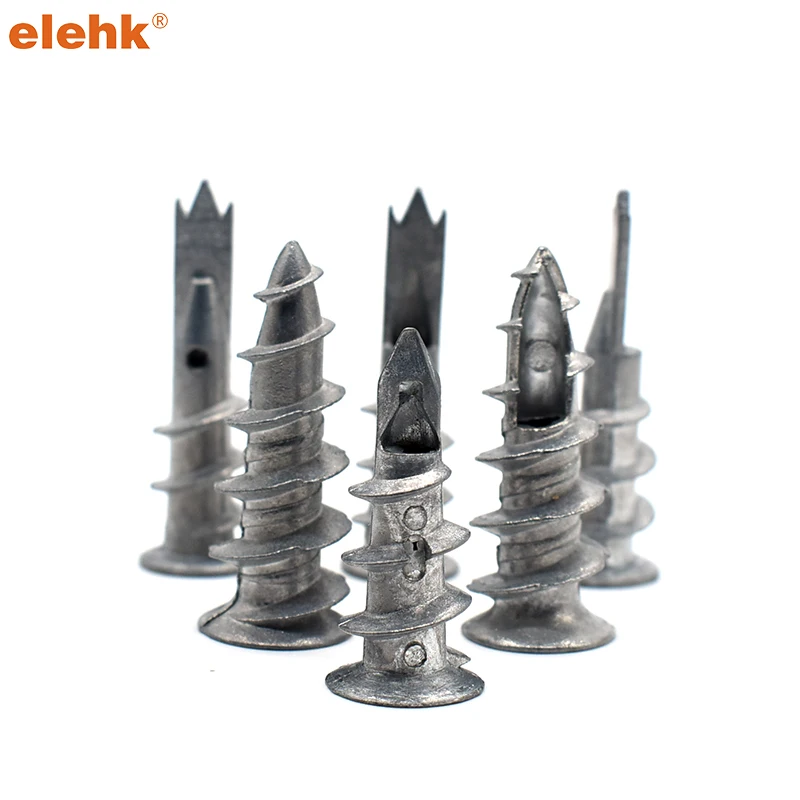300Pcs 14x28MM Zinc Alloy Easy Drive Self Drill Drywall AnchorsAnchors