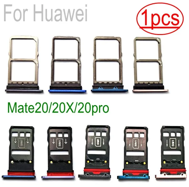 1pcs Mate 20 Sim Card Tray For Huawei Mate 20