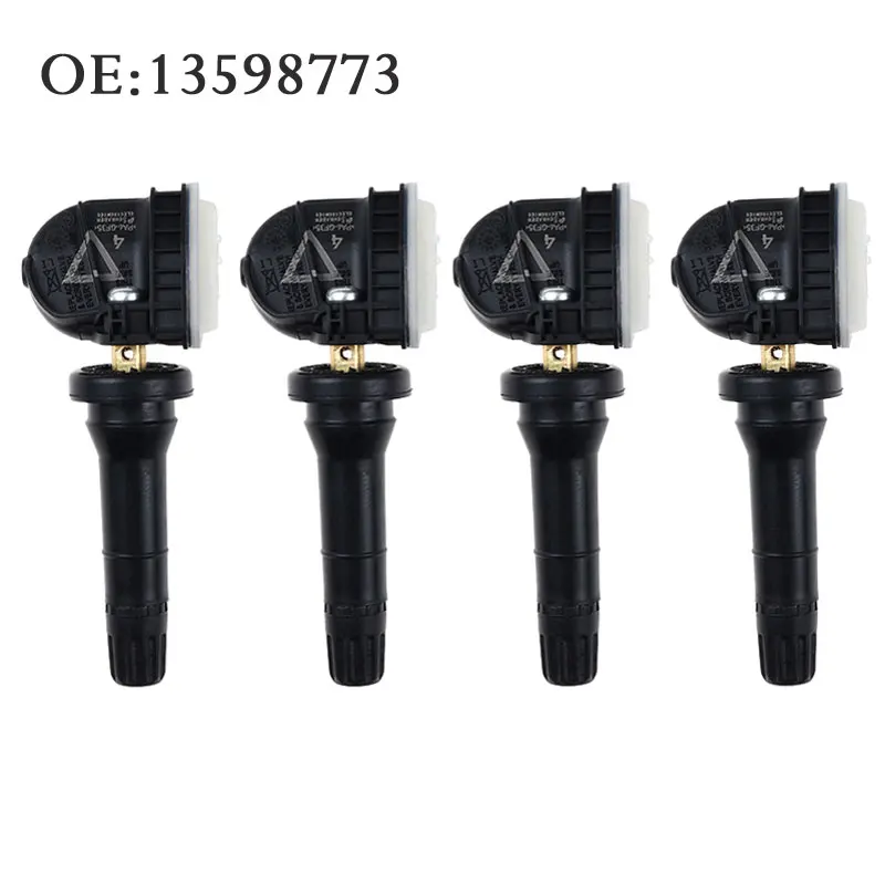 4 шт. новые высококачественные датчики давления в шинах TPMS для Acadia Enclave Traverse 433 МГц 13598773 TP3040050