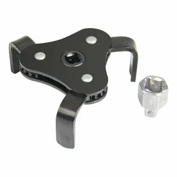 

3 Jaw Oil Filter Wrench Equipment Non-slip grip Accessories Universal Full